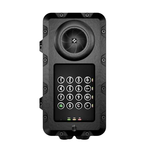 TFIX-1-V2 Turbine Full-size EX Intercom Station, full keypad