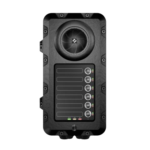TFIX-2-V2 Turbine Full-size EX Intercom Station, 6 buttons