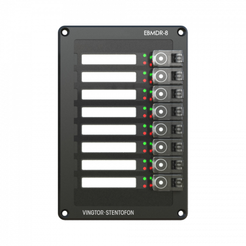 EBMDR-8 Exigo Button Module, 8 Buttons